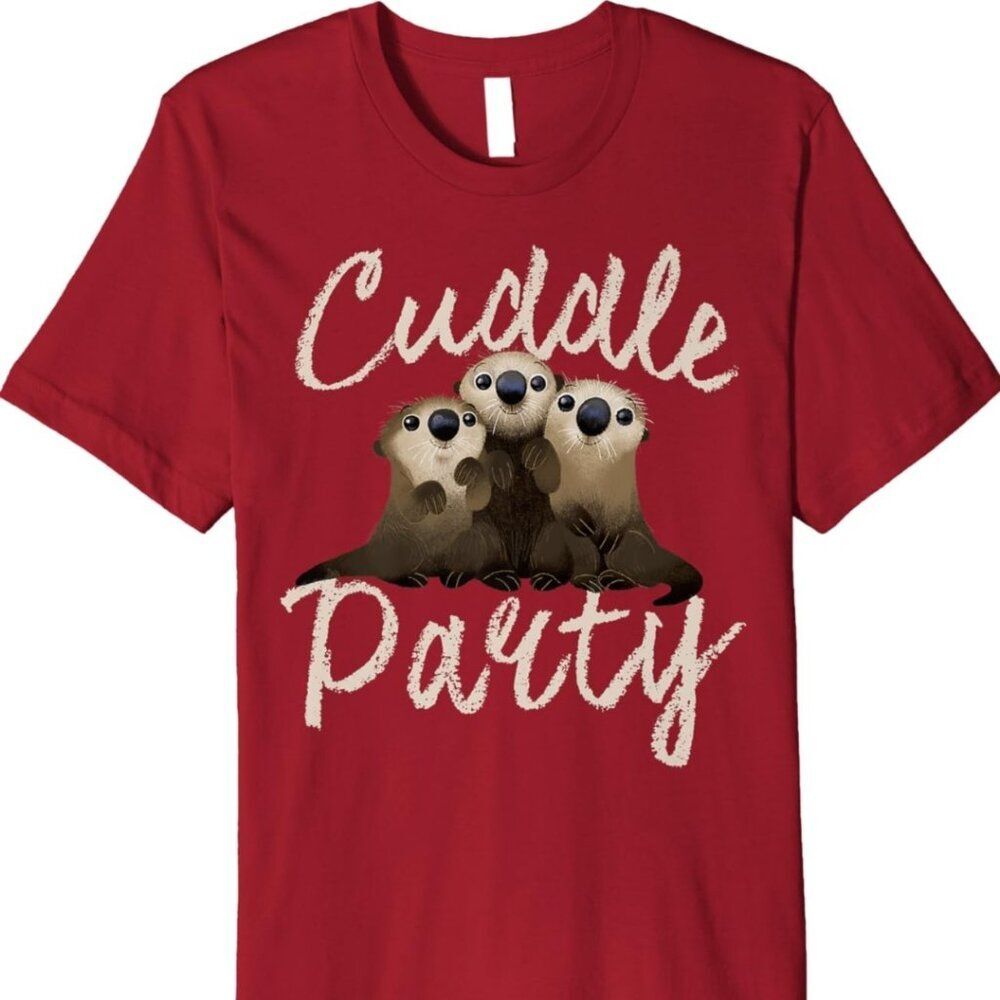 Disney Pixar - Finding Dory - Cuddle Otters Premium T-Shirt - Size Large